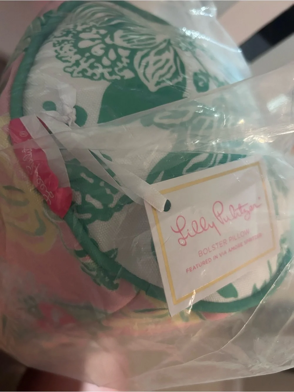 Lilly Pulitzer Bolster Pillow - NWT